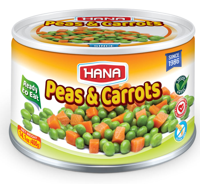Hana Peas Carrots 400g image 0