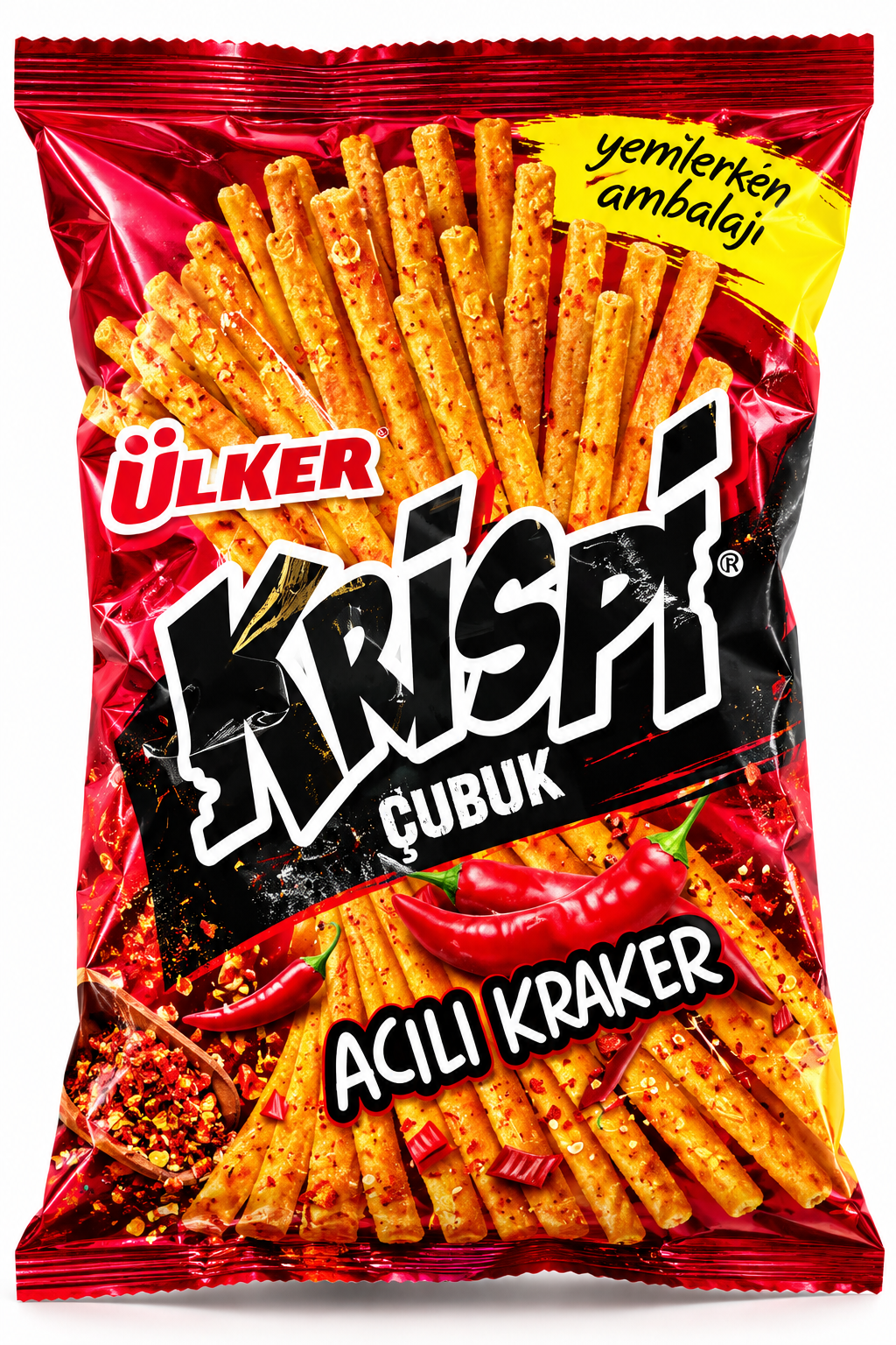 Ülker Krispi Spicy Stick Crackers 40g