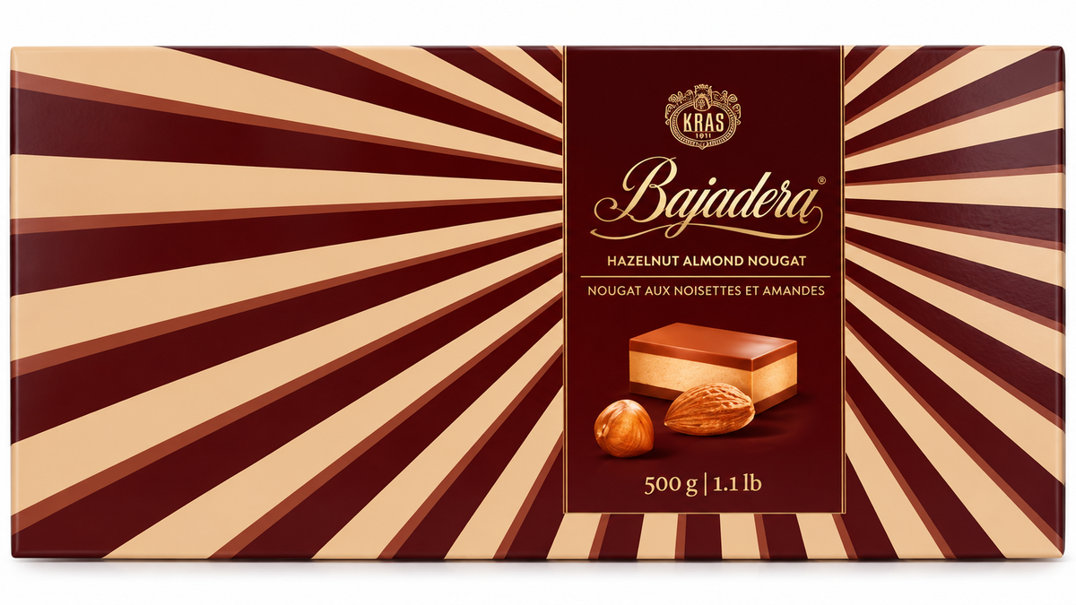 KRAS Bajadera Nougat Dessert, 500g