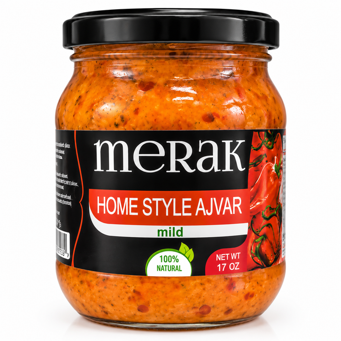 Merak Home Style Ajvar Mild – 17 oz