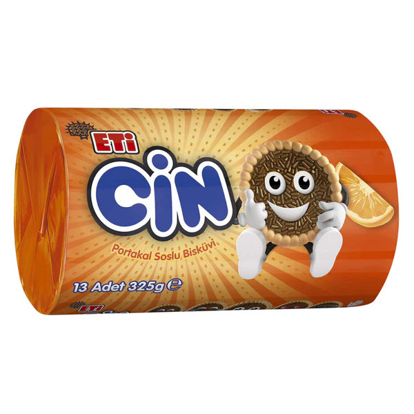 Eti Cin Orange Jelly Biscuits 325 g