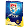 Eva Adriatic Sardines in Vegetable oil w/ Lemon - 4 oz (115 g )