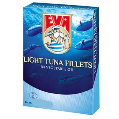 Eva Tuna Fillets in Vegetable Oil, 3.5 oz (100g)