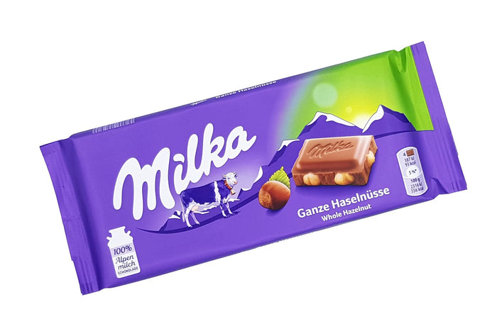 Milka Whole Hazelnut 100g image 0