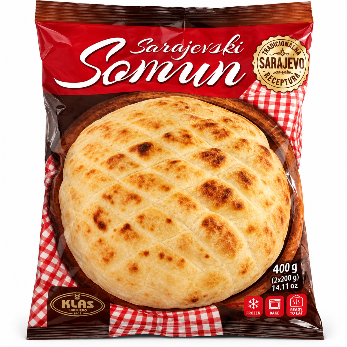 Klass Bosnia Somun Bread 5 x 230g