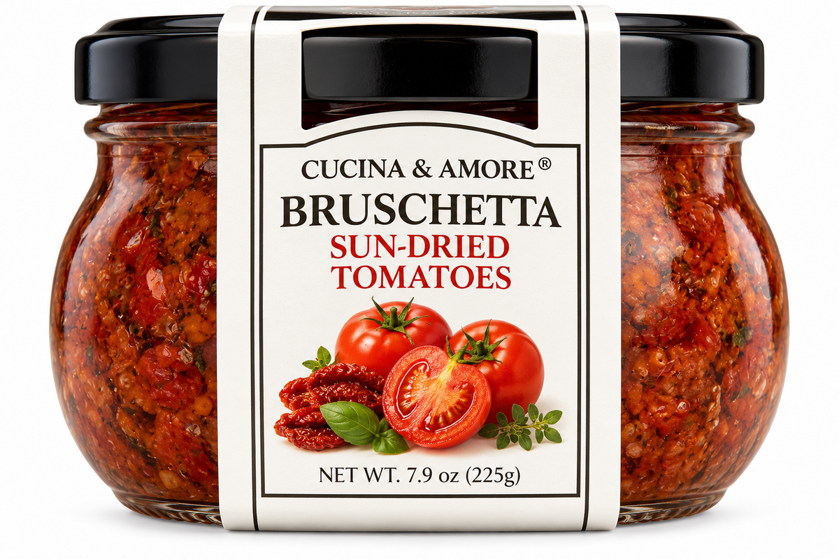 Cucina & Amore Sun Dried Tomato Bruschetta 225g