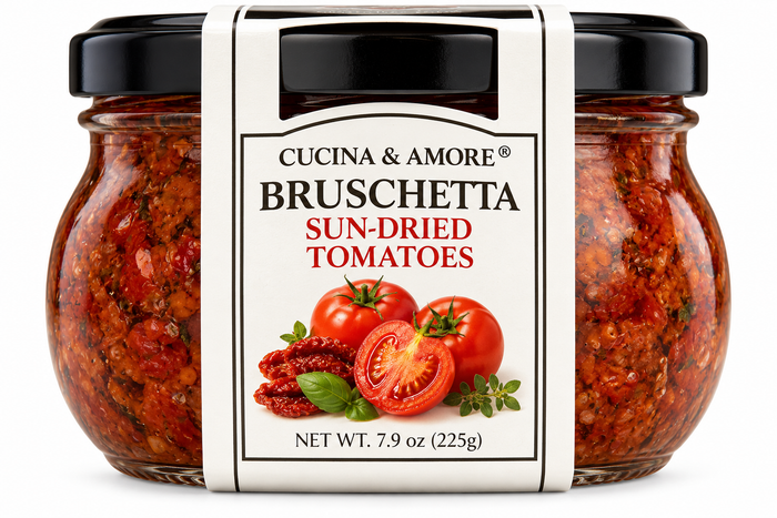 Cucina & Amore Sun Dried Tomato Bruschetta 225g