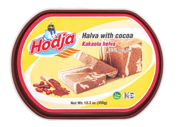Hodja Premium Halva with Cocoa 350g