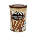 Twisties Coffee & Cocoa Cream Wafer rolls (400g)
