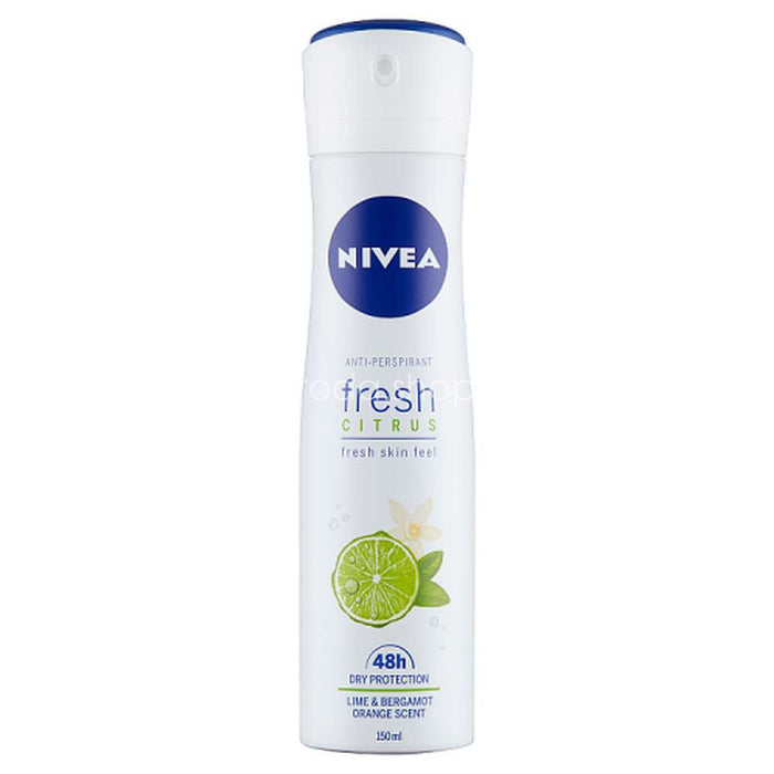 Nivea Fresh Citrus Antiperspirant Deodorant Spray 150Ml