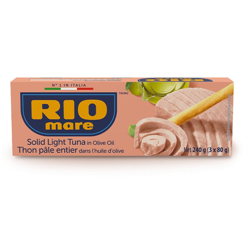 Solid Light Tuna in Olive Oil 3x80g