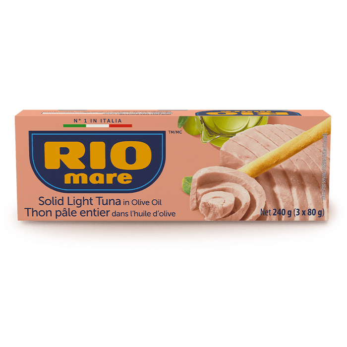 Solid Light Tuna in Olive Oil 3x80g