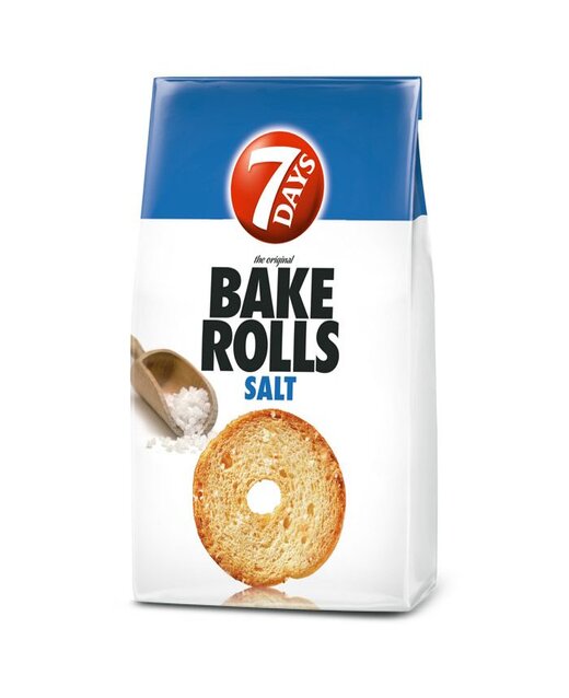 7Days Mini Bake Rolls With Salt  80g