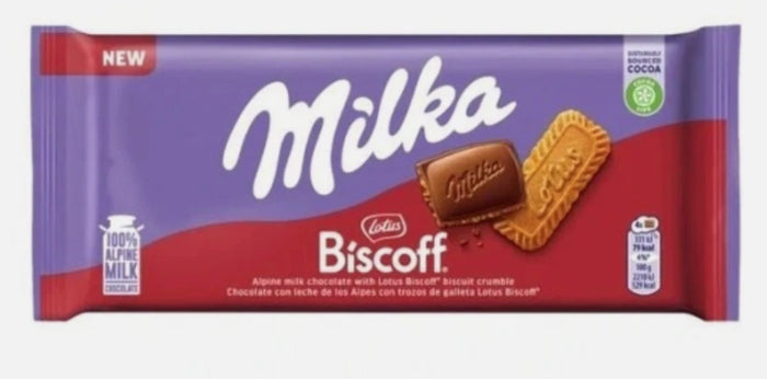 Milka Biscoff 100g